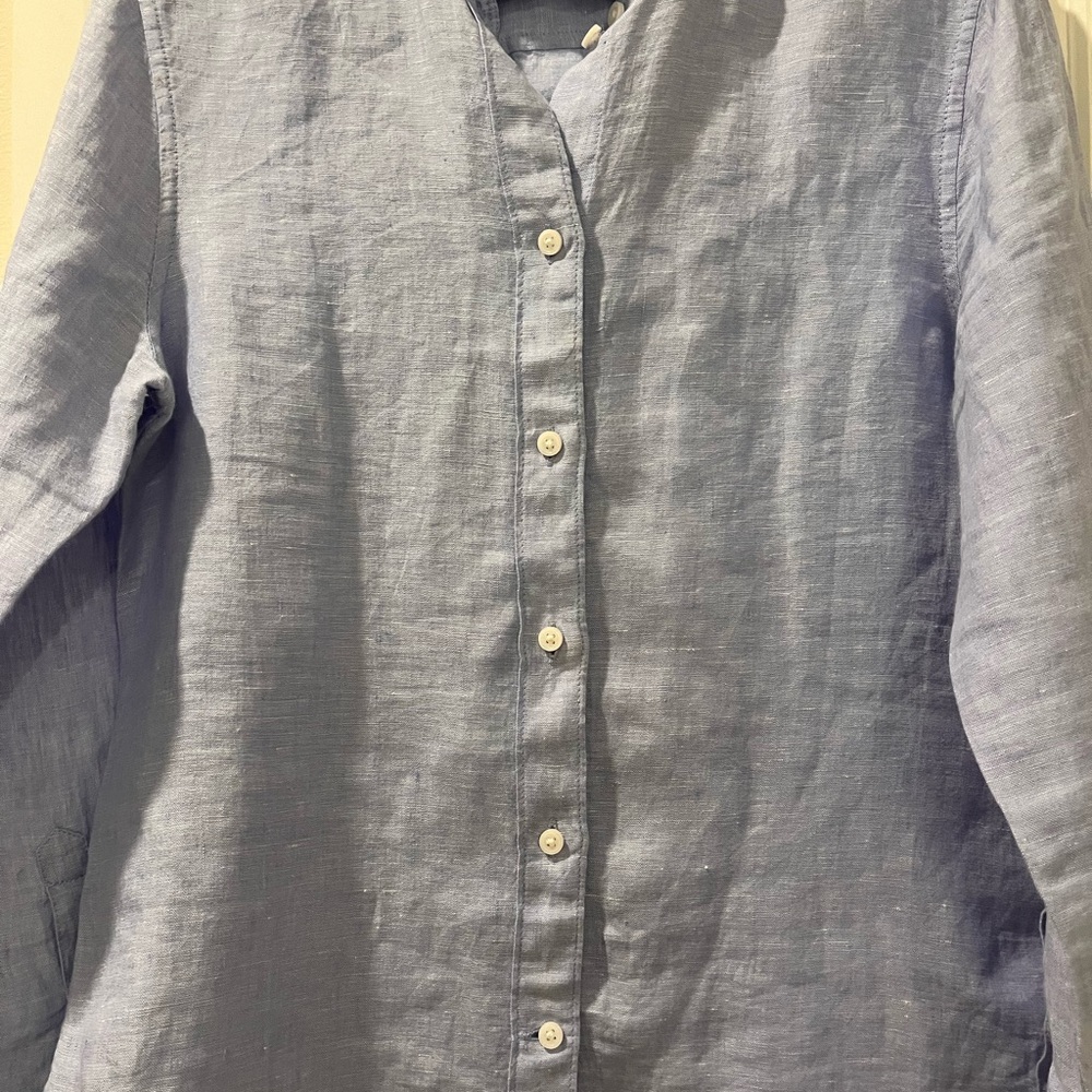 J. Crew Light Blue Casual Button Down Shirt